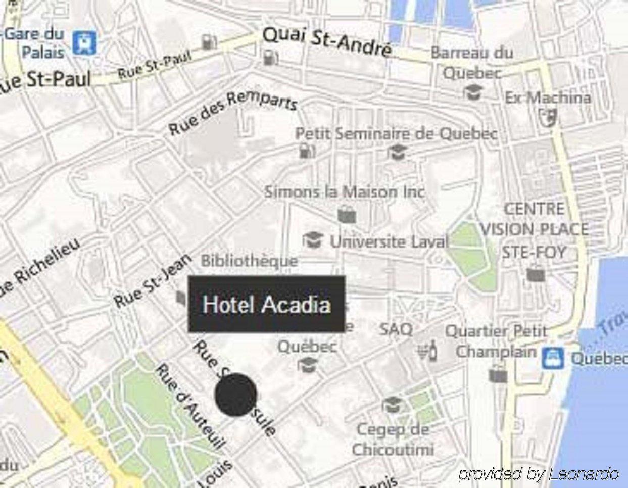 Hotel Acadia Québec Eksteriør bilde